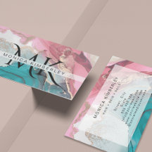 Agaat Marmer Goud Monogram