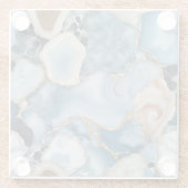 Agaat Marmer Onderzetter Glazen Onderzetter (Achterkant)