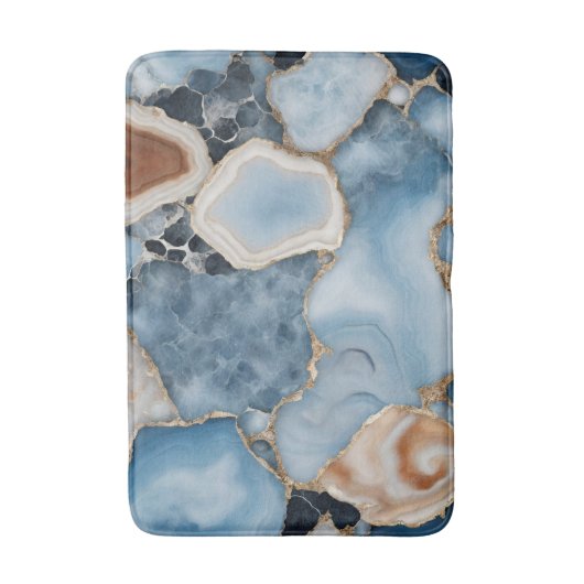 Agaat marmeren badmat (Voorkant Verticaal)