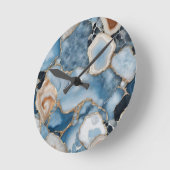 Agaat Marmeren Wandklok (Hoek)