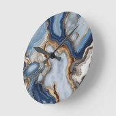 Agaat Marmeren Wandklok (Hoek)