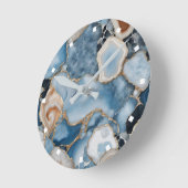 Agaat Marmeren Wandklok (Hoek)