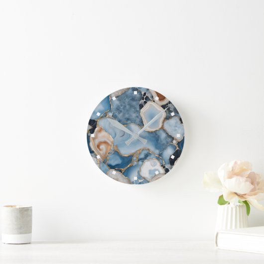 Agaat Marmeren Wandklok (Huis)