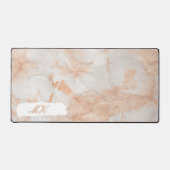 Agaat Roze Marmeren werveling Bureaumat (Voorkant)