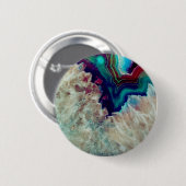 Agaat veelkleurig ronde button 5,7 cm (Voorkant /achterkant)