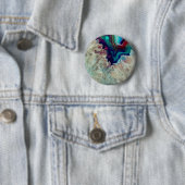 Agaat veelkleurig ronde button 5,7 cm (In situ)