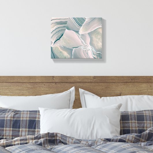 agaatgloed canvas afdruk (Insitu (Slaapkamer))