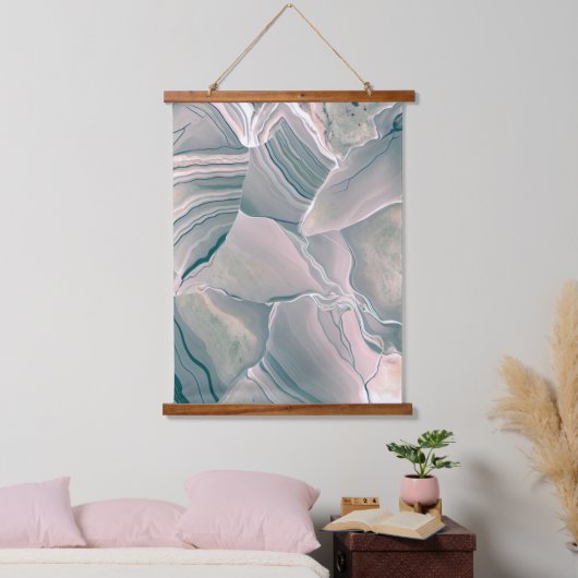 agaatgloed hangend wandkleed (Slaapkamer)