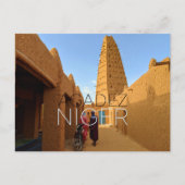 Agadez, Niger Reisansichtkaart Briefkaart (Voorkant)