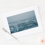 Agadir landschap rechthoekige sticker (Envelop)