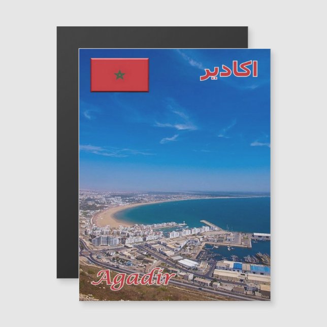 Agadir - Marokko - (Voorkant / Achterkant)