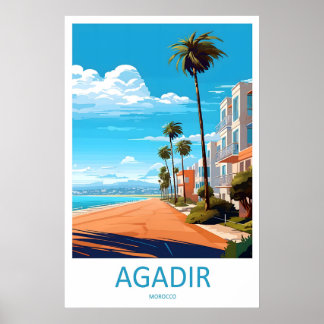 Agadir Reisprint Muur Kunst Agadir Muur Hanging Poster