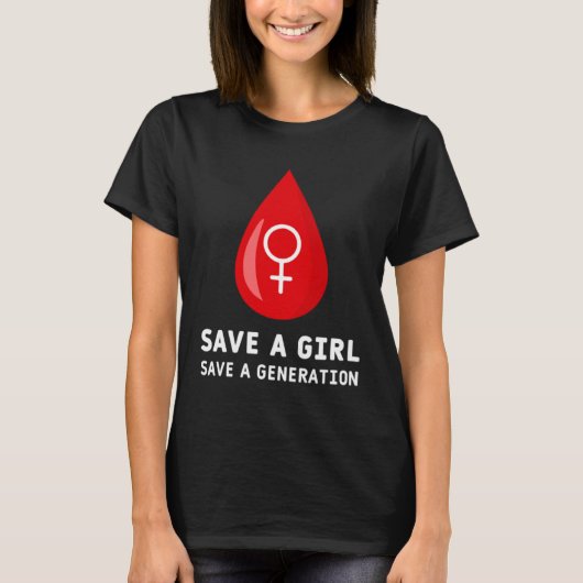 Against Female Genital Mutilation Stop FGM Solidar T-shirt (Voorkant)