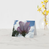 Against the Sky Floral Notecard Kaart (Gele Bloem)