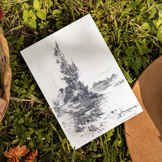 Agamanticus, rivier de Charles Woodbury Briefkaart