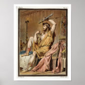 Agamemnon, kostuum voor 'Iphigenia in Aulis' van J Poster (Voorkant)