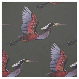 Agami heron donkere stof