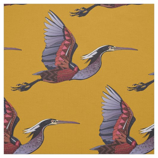 Agami heron gold fabric stof (Swatch)