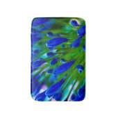 Agapanthus blue flower Bath mat (Voorkant Verticaal)