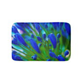 Agapanthus blue flower Bath mat (Voorkant)