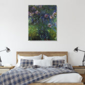 Agapanthus Canvas Afdruk (Insitu (Slaapkamer))