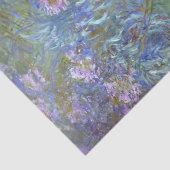 Agapanthus door Claude Monet Tissuepapier (Detail)