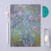 Agapanthus door Claude Monet Tissuepapier (Craft)