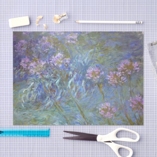 Agapanthus door Claude Monet Tissuepapier (Craft)