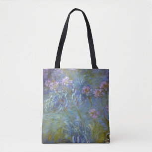 Agapanthus door Claude Monet Tote Bag
