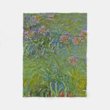 Agapanthus Flowers (van Claude Monet)