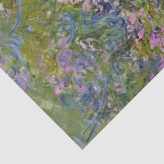 Agapanthus Flowers (van Claude Monet) Tissuepapier (Detail)