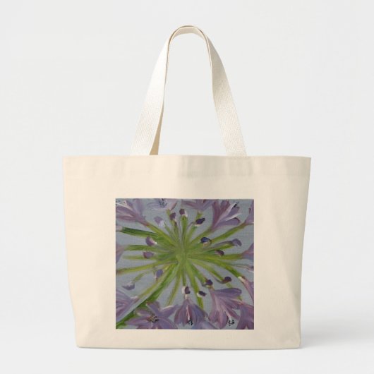 Agapanthus Grote Tote Bag (Voorkant)