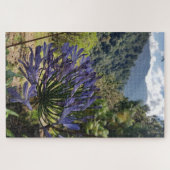 Agapanthus in Bergschaduw Legpuzzel (Horizontaal)