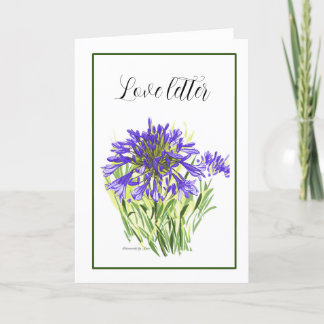Agapanthus kaart