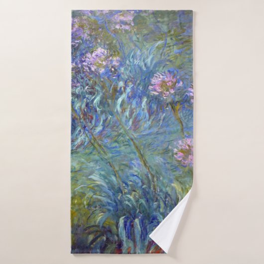 Agapanthus, Monet Badhanddoek (Badhanddoek)