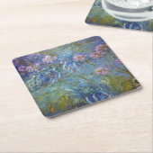 Agapanthus, Monet Kartonnen Onderzetters (Schuin)