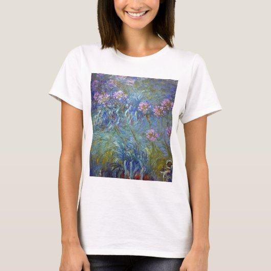 Agapanthus, Monet T-shirt (Voorkant)