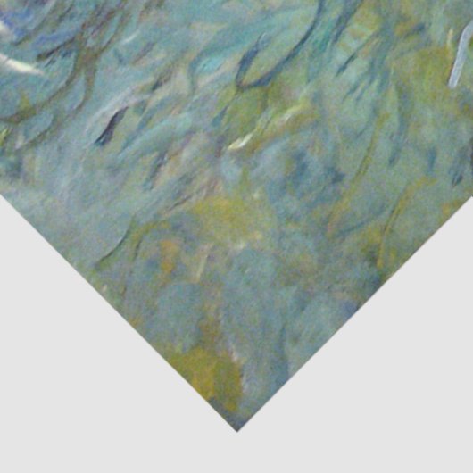 Agapanthus, Monet Tissuepapier (Detail)