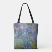 Agapanthus, Monet Tote Bag (Achterkant)