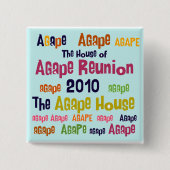 Agape Button Square (Voorkant)