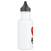 Agape-hartsymbool voor Gods goddelijke liefde Waterfles (Links)