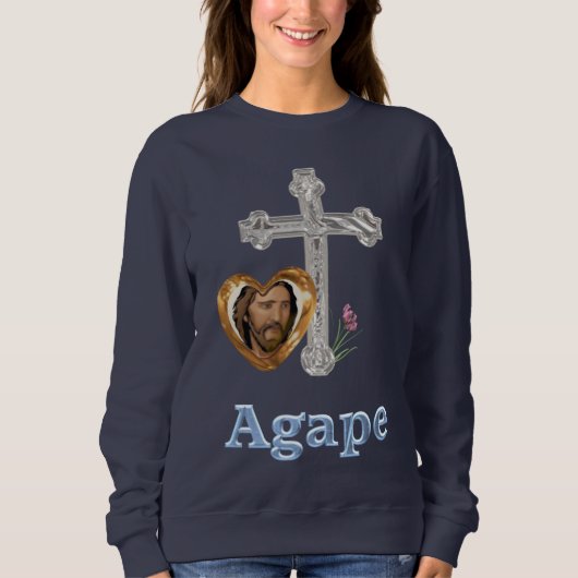 Agape Liefde Christelijk Trui (Voorkant)