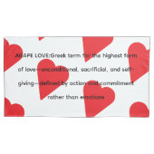 AGAPE-LIEFDE KUSSENSLOOP (Voorkant-Links)