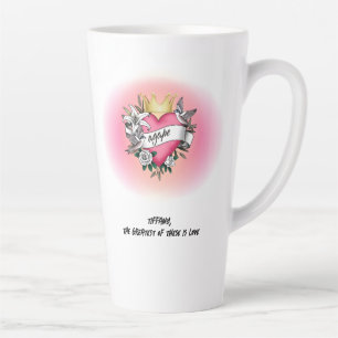 Agape Liefde Tattoo Graffiti Latte Mok