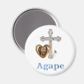 Agape Love Christelijk Magneet (Voorkant / Achterkant)