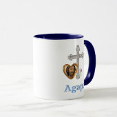 Agape Love Christelijk Mok (Voorkant rechts)
