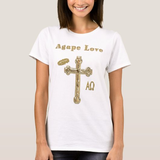 Agape love Christelijk T-shirt (Voorkant)