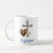 Agape Love Christelijke cadeaus Koffiemok (Links)