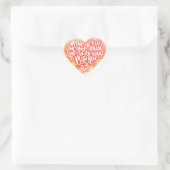 Agape Love Hart Sticker (Tas)