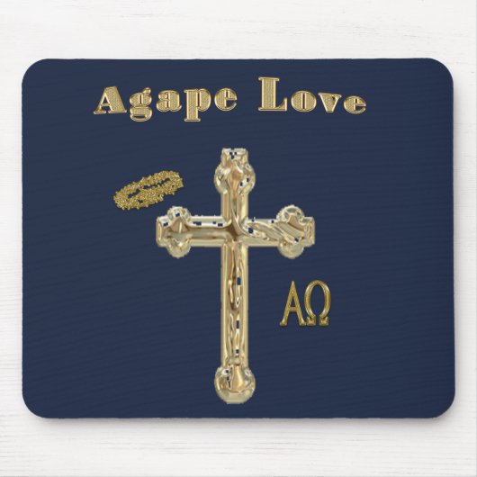 Agape love mousepad muismat (Voorkant)
